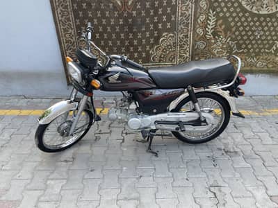 Honda 70 model 2025 applied for unregistered