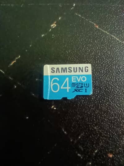 SAMSUNG 64 GB SD/MEMORY CARD