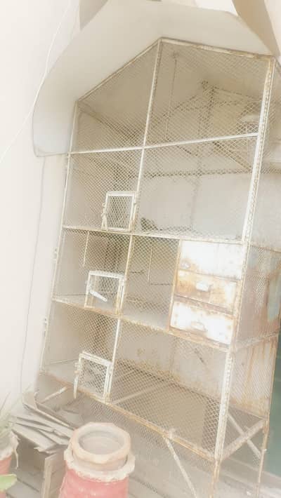 bird cage 4 doors size 8×6×2.5 feet 0 3 0 0 9 4 77 8 4 8