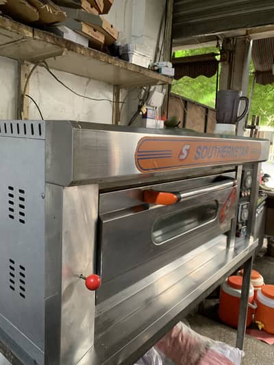 pizza oven and pans