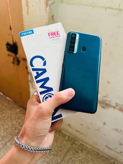 Tecno Camon 17 6Gb/128Gb PTA Approved with Box Charger