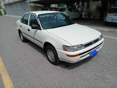 Antique Toyota Corolla XE G 1998 Low Mileage White Isb No