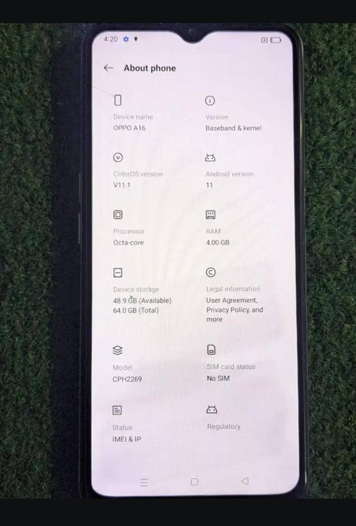 oppo A16 2