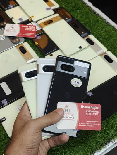 Google pixel 7,7a,7pro,9pro Xl official pta waterpack stock available