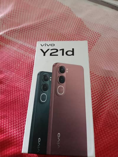 Vivo Y 21 d 6gb 128gb 6 month warranty