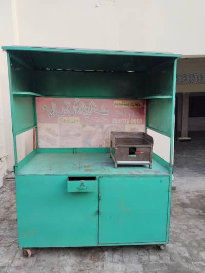 Burger  Shwarma stall for sale