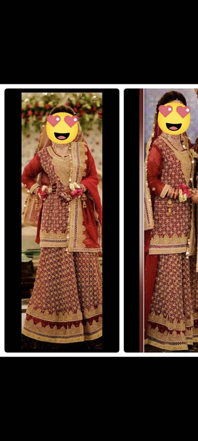 bridal heavy sharara