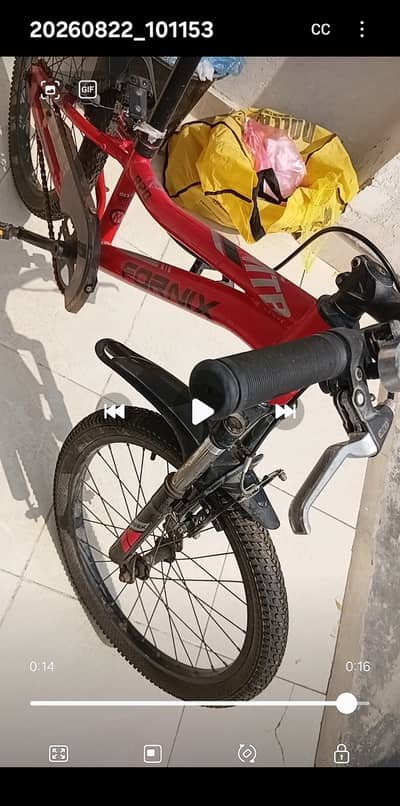 New bicycle never used
