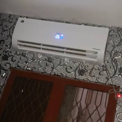 Haier DC invertar ac ok 5 y old 03234767500