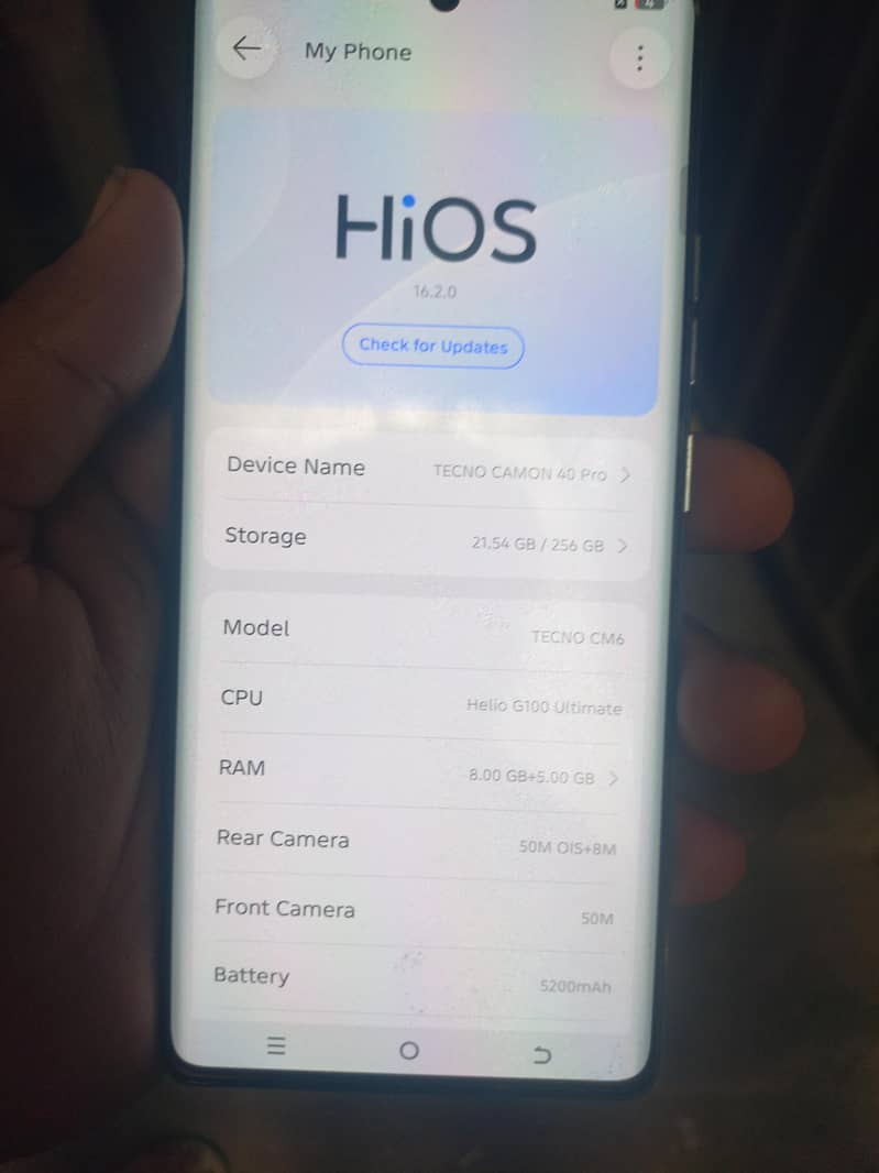 Tecno CAMON 40 Pro 8
