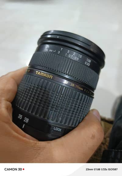 Nikon mount Tamron 28-75
