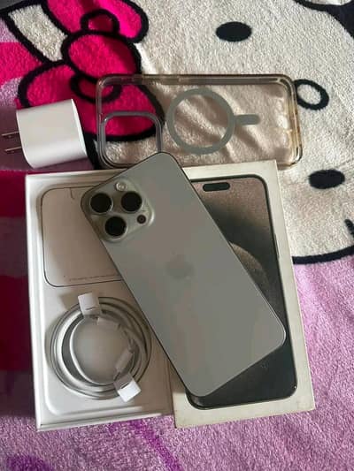 Apple iPhone 15 Pro Max PTA Approved Urgent For Sale