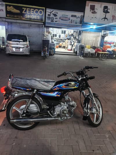 united US 70 cc with genuine Alloy RIMs  first Running Not complete