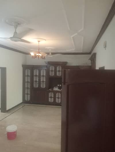 7marla 2beds DD TV lounge kitchen attached baths neat clean ground upper portion for rent in G 13 2 islamabad saprete meters pani bijli and gas Nice location demand 85000