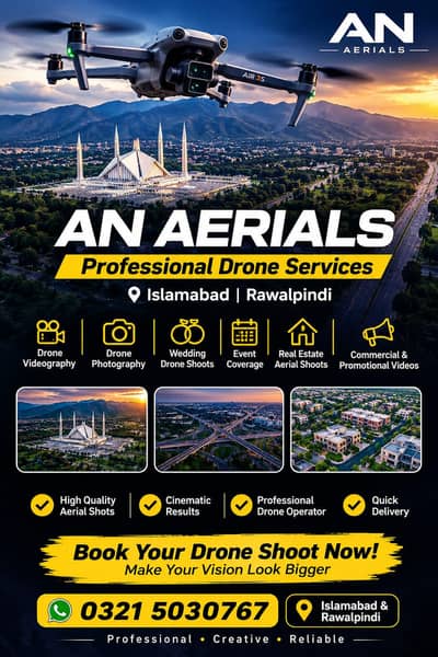 Professional Drone Videography | Daily & Monthly Packages