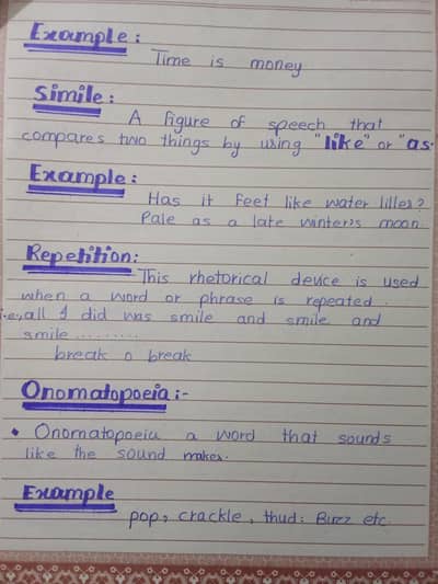 Writing assignment