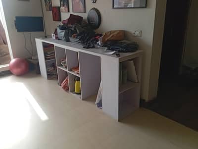 Book rack and computer table