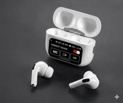 heavy duty Airbuds with display