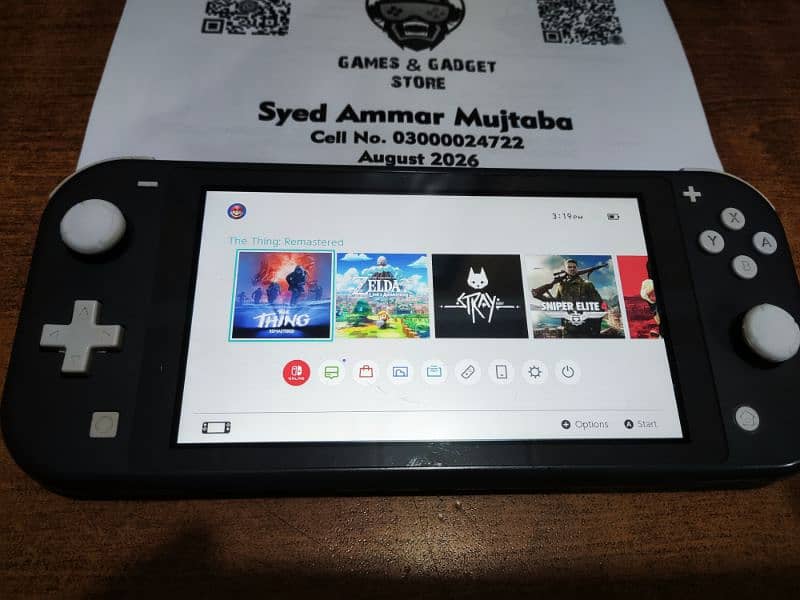 Nintendo Switch Lite (2 PCS) - Jailbroken - 64GB - Good Condition- COD 9