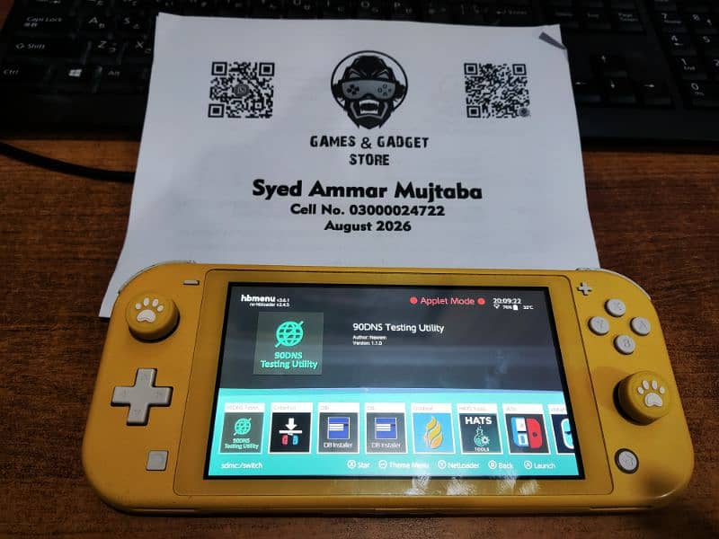 Nintendo Switch Lite (2 PCS) - Jailbroken - 64GB - Good Condition- COD 19