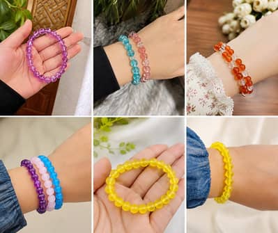Beautiful Handmade Beaded Bracelets – Multiple Colors | New