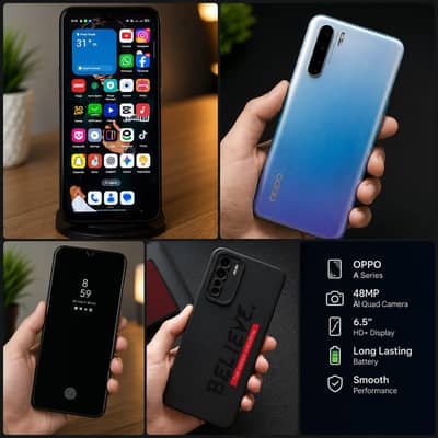 Oppo f15(8gb/256gb),9/10 excellent condition,front fingerprint display