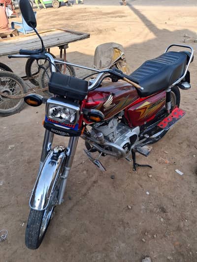 total Jain man Honda 125