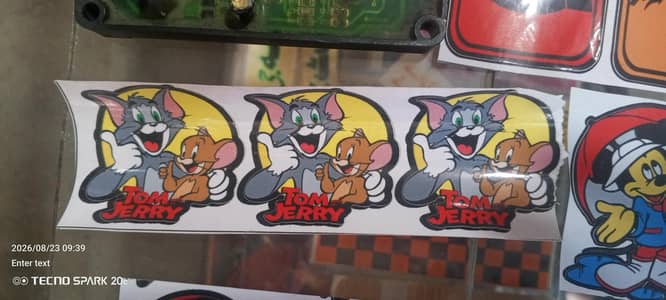 20 sticker ki price ha 100rupay