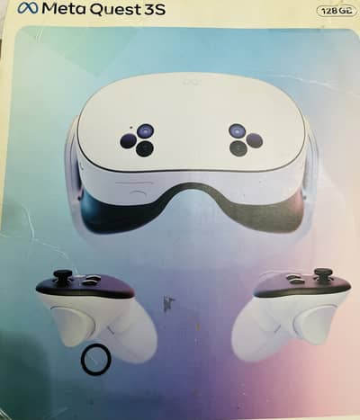 Meta quest 3s 128gb with box and with headstrap