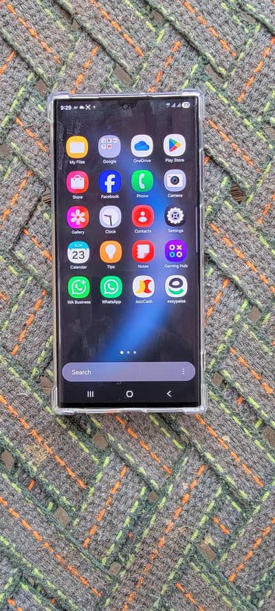 Samsung Mobile S22 Ultra 5G 03001588889 official PTA APPROVED box