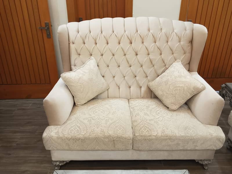 7 seater Sofa set with 2 side tables & 1 center table 1