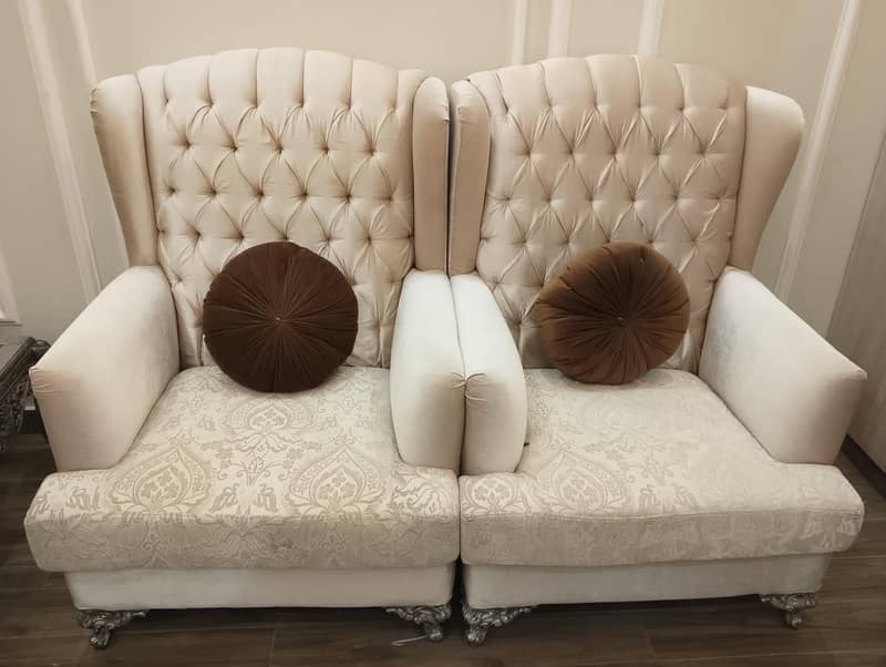 7 seater Sofa set with 2 side tables & 1 center table 2