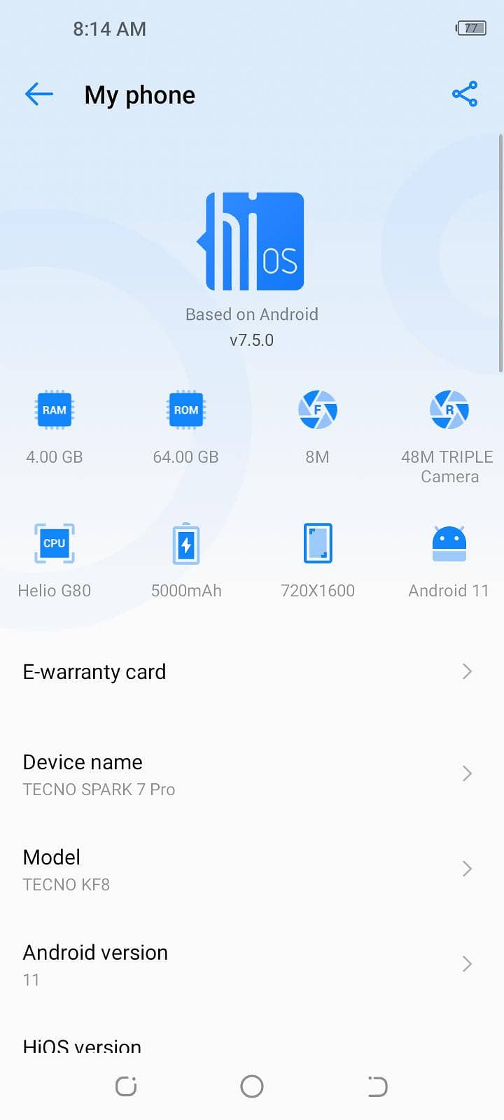 Tecno Spark 7 Pro 5