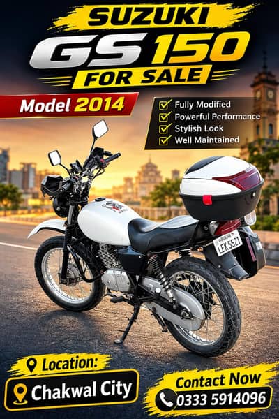 gs 150 Fully modified