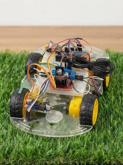 4WD Smart Robot Car Chassis Kit  and Microcontrollers for sale