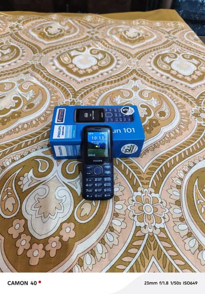 Philips Fun 101 | keypad phone | keypad button mobile | feature phone