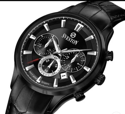 Sveston Zentro Choronograph 22k Eletro Plated