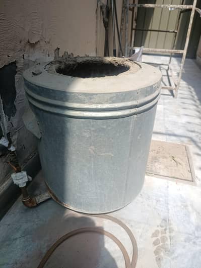 small tandoor with burner