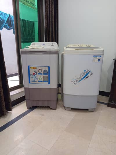 Kenwood KWM-899W washing machine & Super Asia SD-550 Spinner