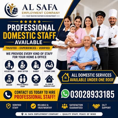 Maids/Babysitter/Cook/Driver/Patient Care/Nanny/Helper /Available.