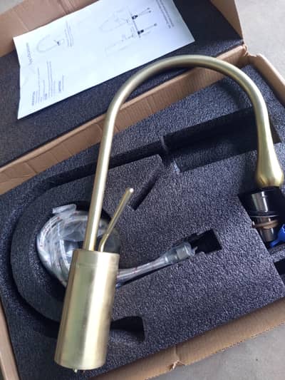 Brand New Imported Antique Brass Single Handle Tap (Box Packed)