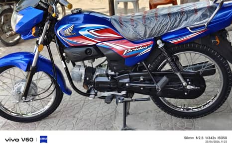 Honda pridor 100cc 2024 model blue