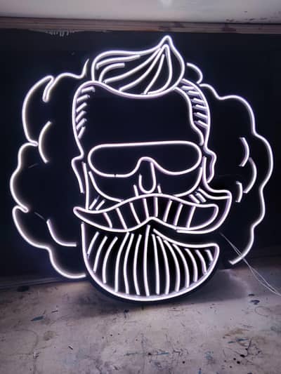 LED Backlit Board | Neon Sign | Acrylic | Number Plate - Rawalpindi