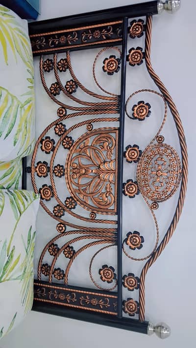 Solid Iron Bed