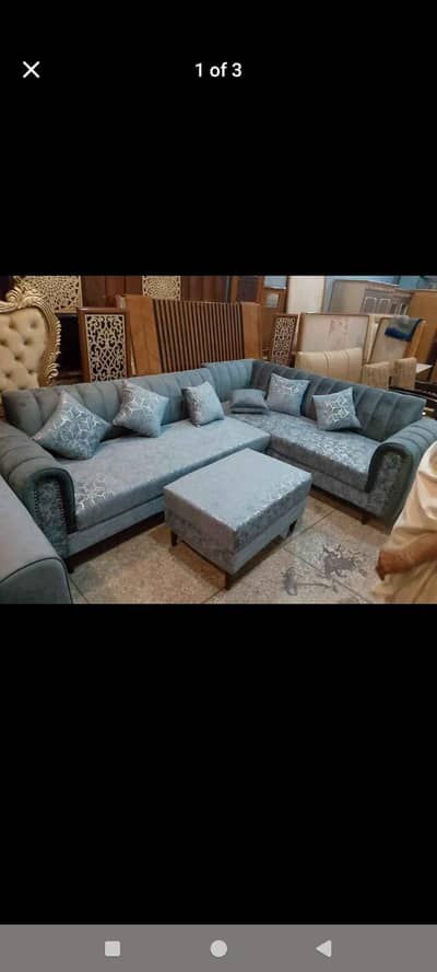 L shaped 7 seater sofa