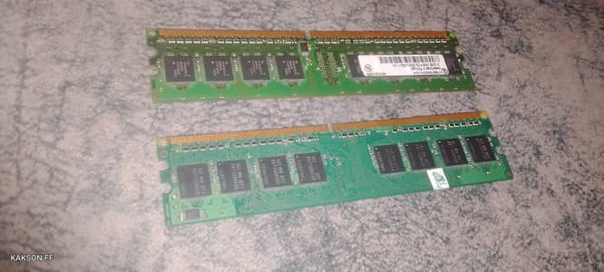 DDR2 1GB AND 512 MB RAM