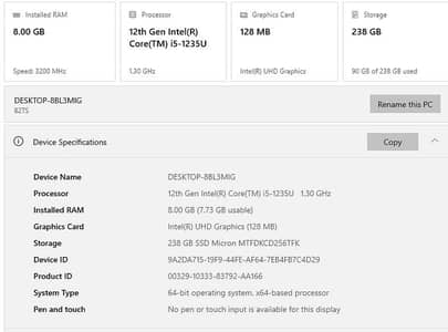 Lenovo i5 12 generation