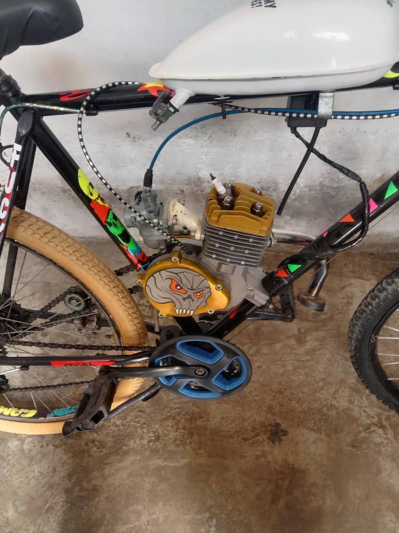 2 stroke 80cc engine bicycle 1