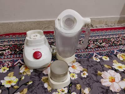 MOULINEX BELINDER + GRINDER MACHINE FOR SALE