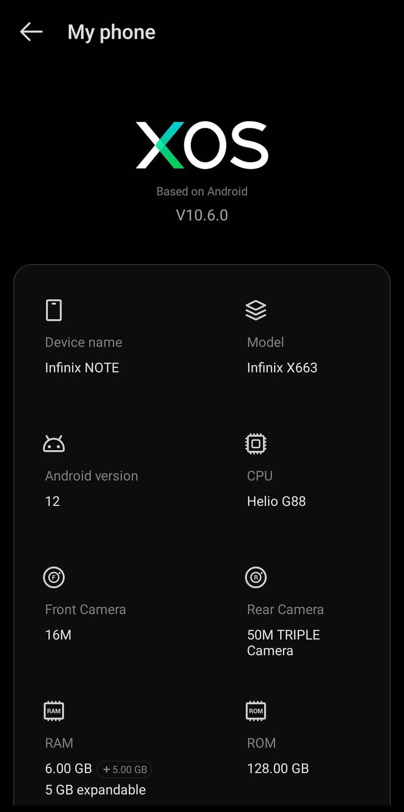 Infinix Note 12 4